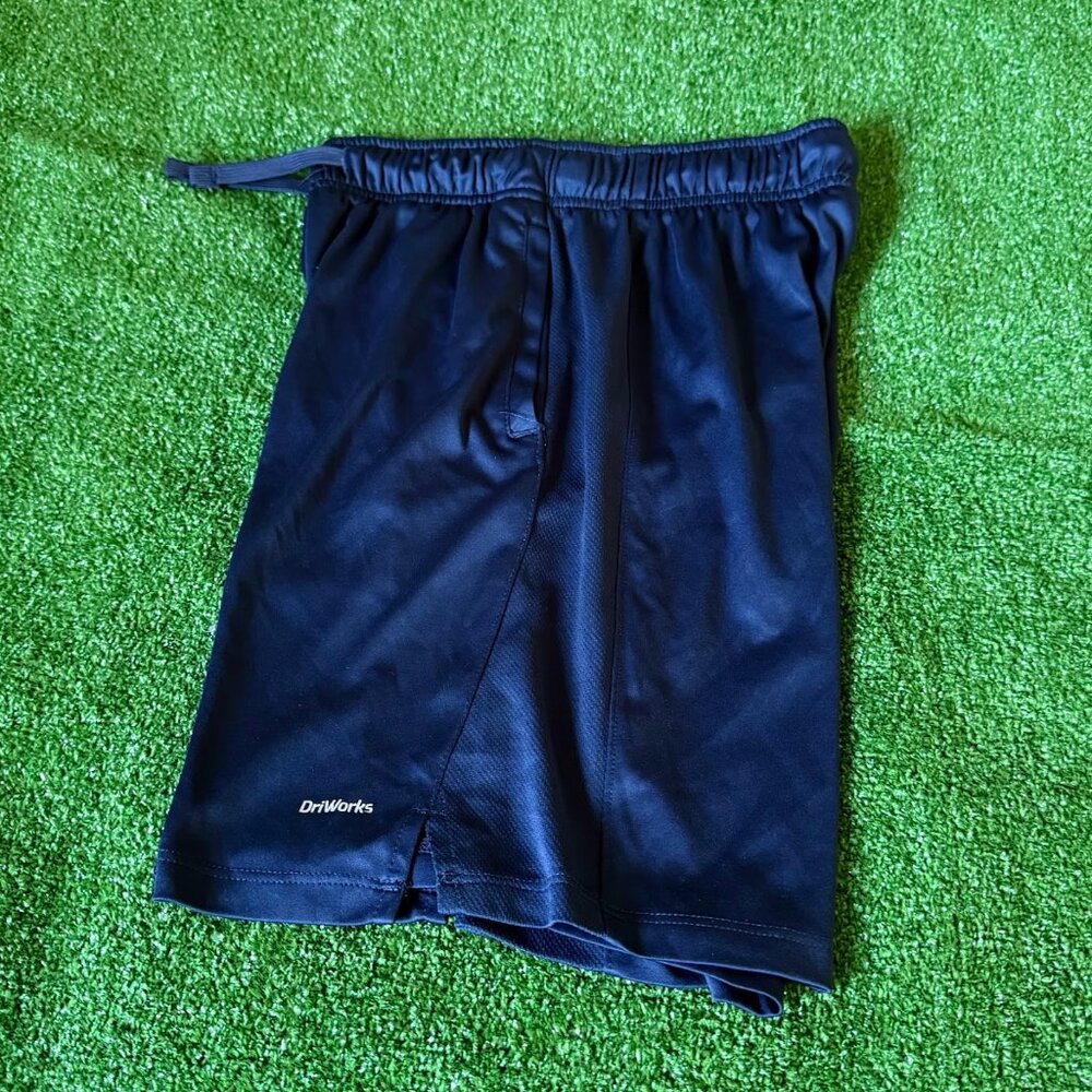 Athletic Elastic Waist Pockets Lightweight DriWorks Basketball Short Size XL